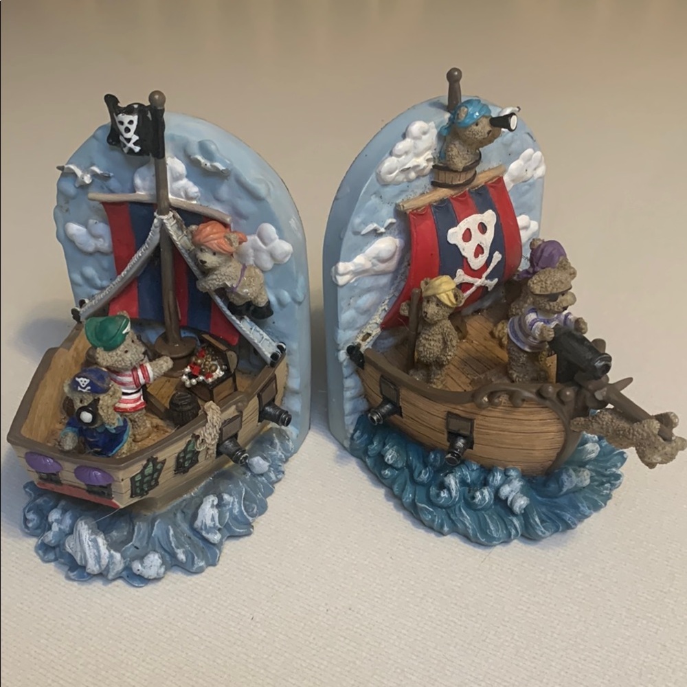 Porcelain Bookends